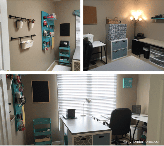 Home Office Craft Room Makeover Plans