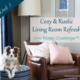Cozy & Rustic Living Room Refresh | ORC Week 5