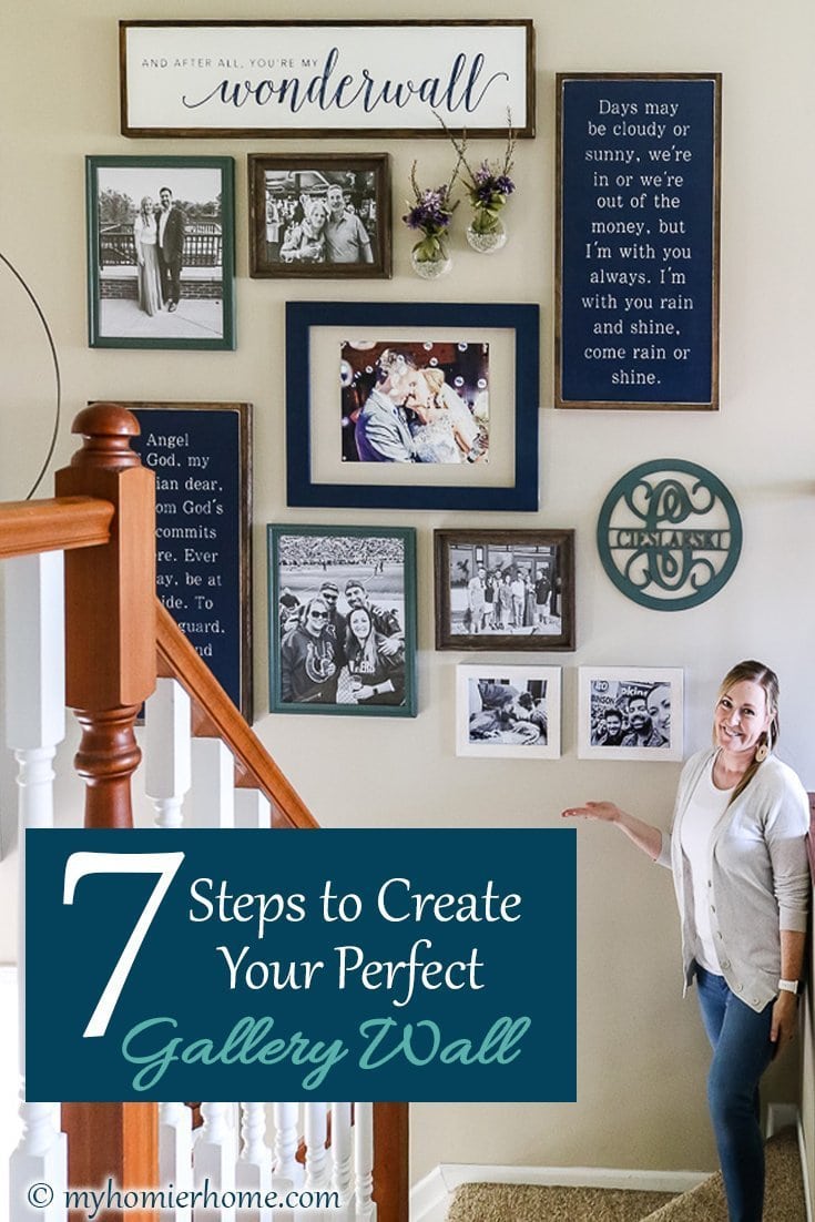 Create Gallery Wall - Pinterest Looking to create the perfect gallery wall? These 7 steps will ensure you get it right the first time!