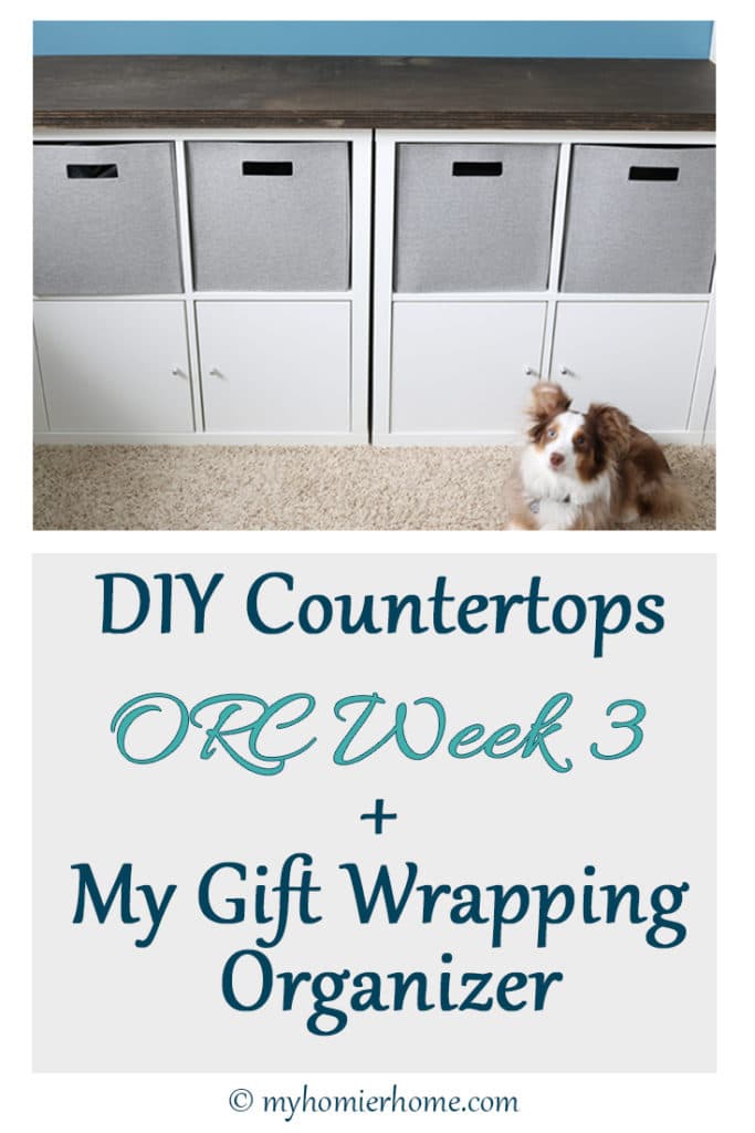 DIY countertops to the rescue! When you can't find exactly what you want, make it yourself! Check out the steps I took for my one room challenge.