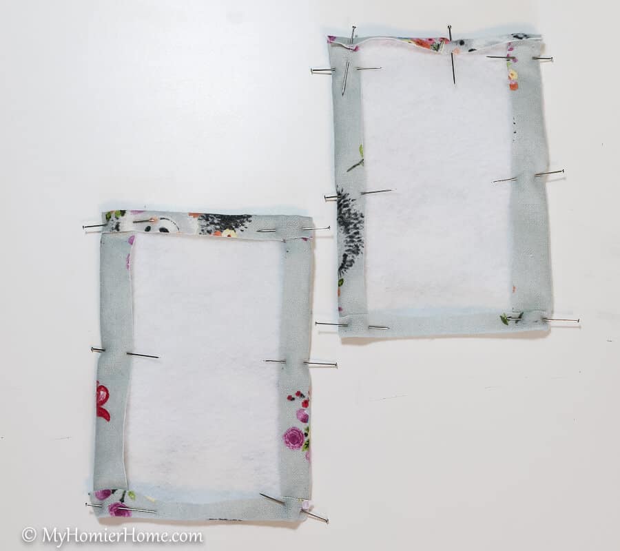 DIY Door Muff-13 Make two pieces to create your DIY door muff.