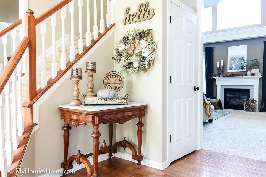 Fall entry way inspiration