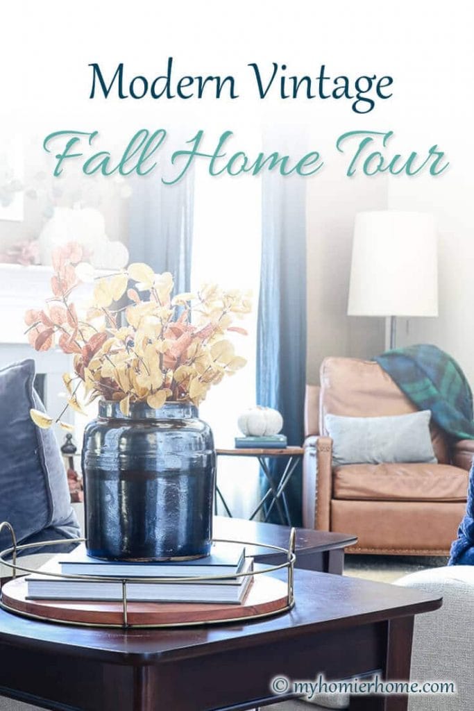 Inspiration for your fall home with my modern vintage fall home tour.