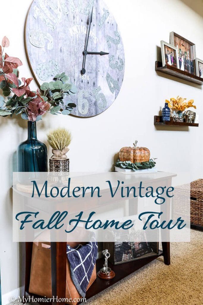 Inspiration for your fall home with my modern vintage fall home tour.