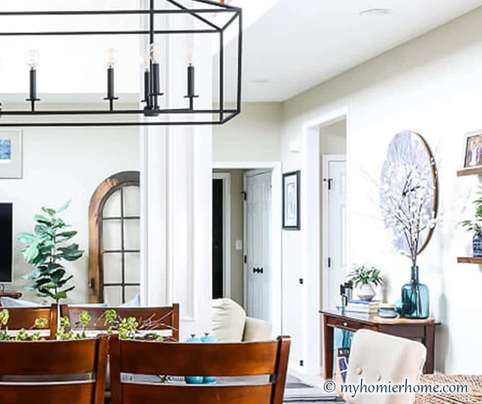 Home Tour - Featured If you love a mix of modern and vintage, this is the home tour for you! See how we purposefully mix old with the new in this Modern Vintage Home Tour.