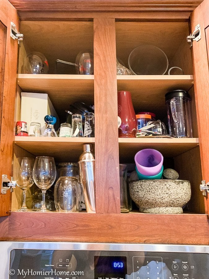 How to Organize Kitchen Cabinets-34 How to organize your kitchen cabinets using clear and simple strategies to tackle kitchen cabinet dysfunction without losing your mind. Above stove before