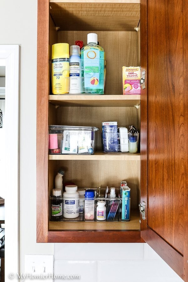 Kitchen Desk Organization-4 Working with a messy kitchen desk? These tips for kitchen desk organization will get from clutter to chaos-free organization for the quick win!
