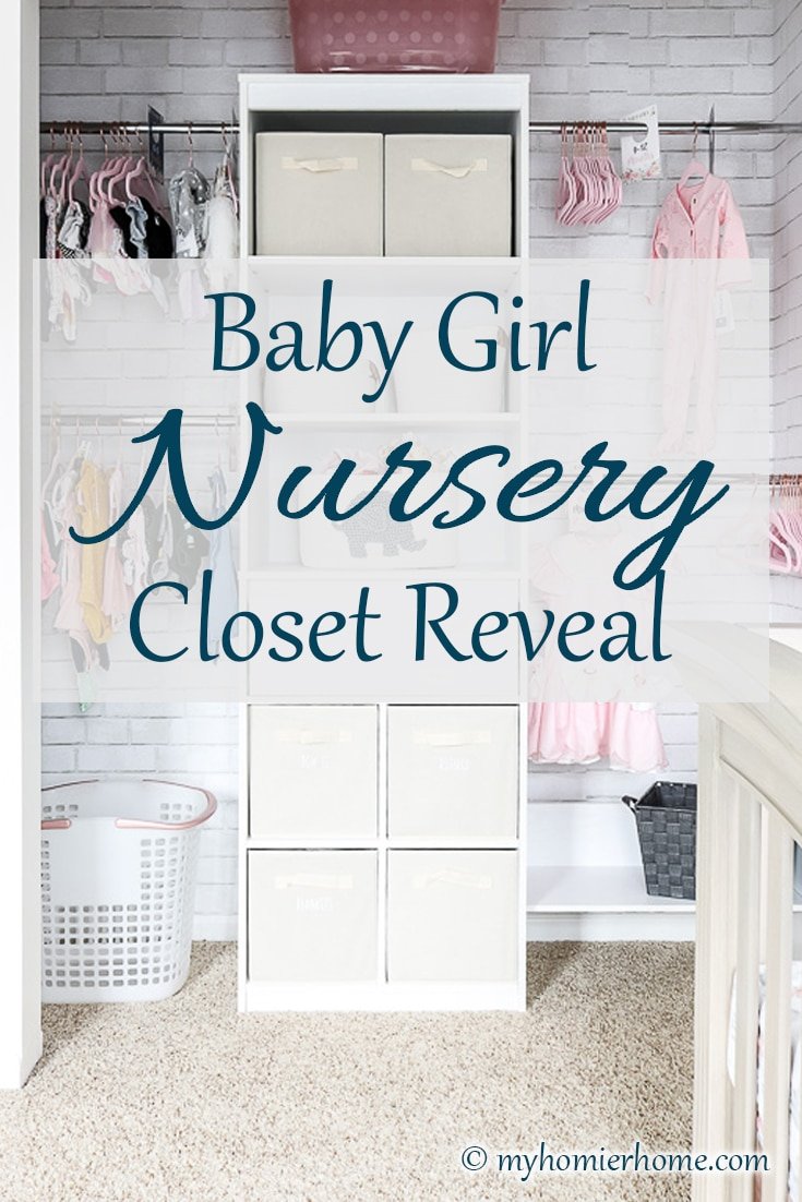 Nursery Closet Reveal - Pinterest From dysfunctional to beautiful open concept closet, come check out the before & afters of our nursery closet reveal including notes on how we did it!