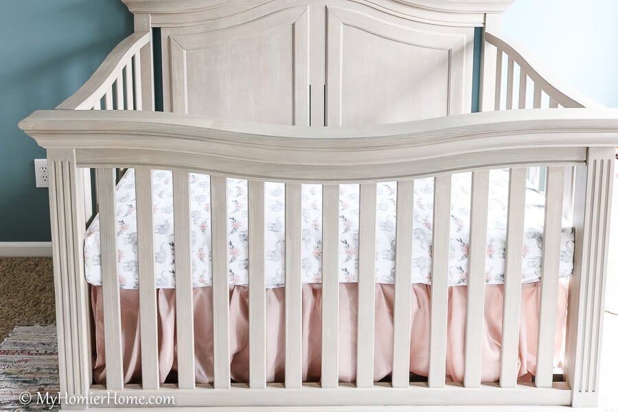 Nursery Reveal - After-15 Looking for nursery inspiration? Check out our serene, safari-themed baby girl nursery reveal! The colors are relaxing & inviting!