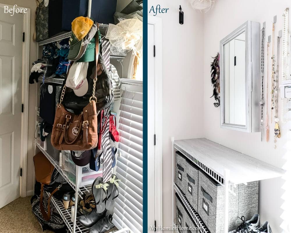 Organize Master Closet - Before & After 4 Organize Master Closet - Before & After 5