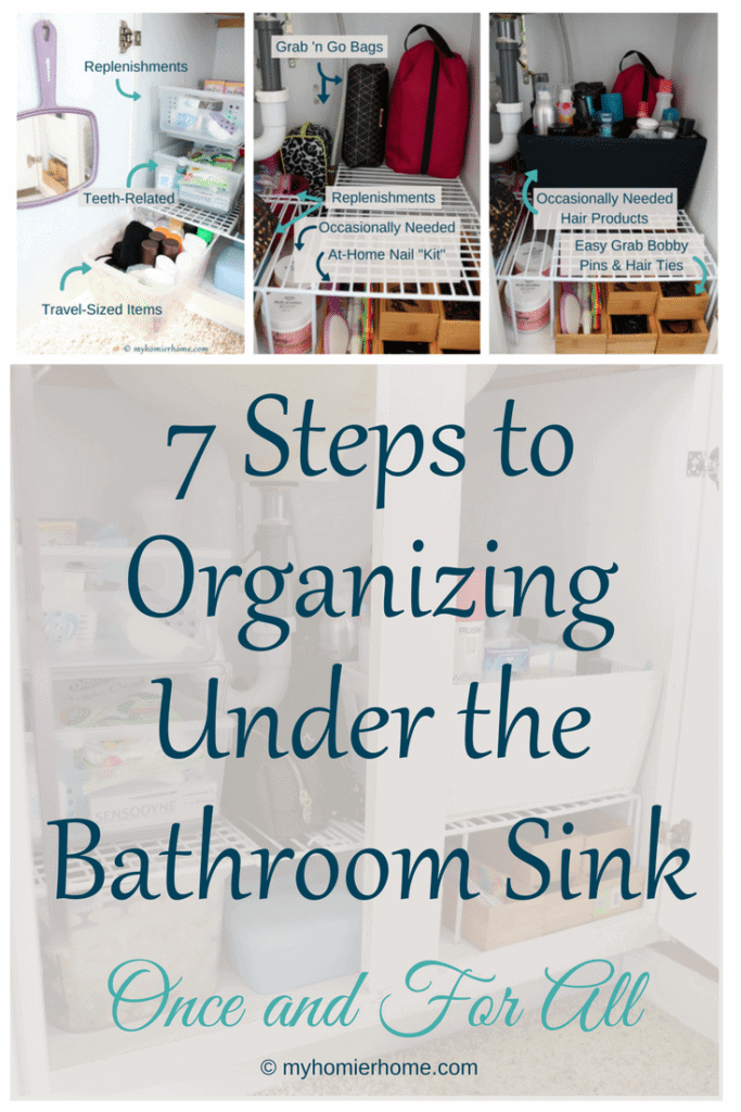 Organizing Under the Bathroom Sink