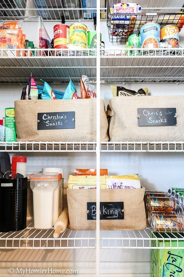 Pantry Organization-14 If you've ever struggled to organize your pantry, these three secrets have allowed me to live with a functioning pantry longer than I ever have in the past and they can help you too!