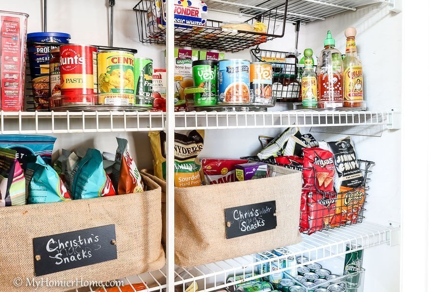 Pantry Organization-7 If you've ever struggled to organize your pantry, these three secrets have allowed me to live with a functioning pantry longer than I ever have in the past and they can help you too!