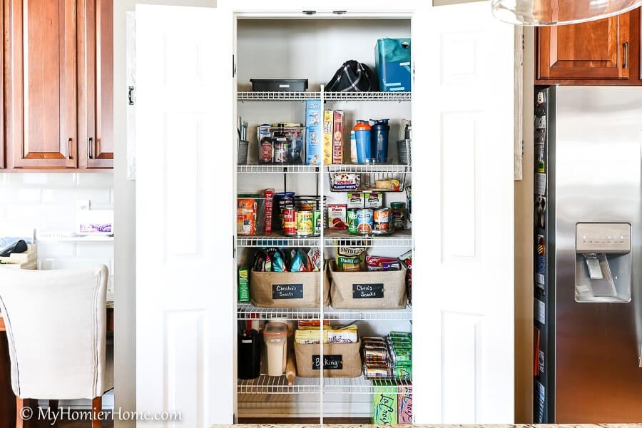 Pantry Organization If you've ever struggled to organize your pantry, these three secrets have allowed me to live with a functioning pantry longer than I ever have in the past and they can help you too!