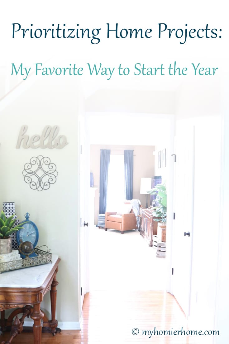 Prioritizing Home Projects - Pinterest