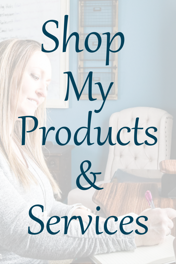 Shop My Products & Services