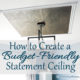 How to Create a Budget-Friendly Statement Ceiling