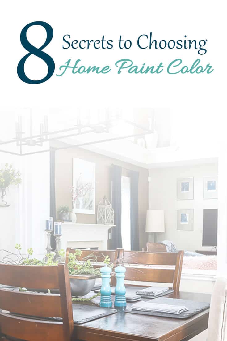 home paint color secrets - Pinterest 3 (1) Worried about making the wrong decision on paint color for your home? Here are 8 must read secrets to choosing home paint colors.