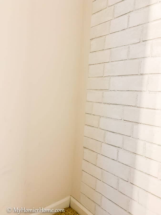 how to hang peel and stick wallpaper-19 When it is not a perfect fit, you may have to cut a piece to size or wrap it around the wall.