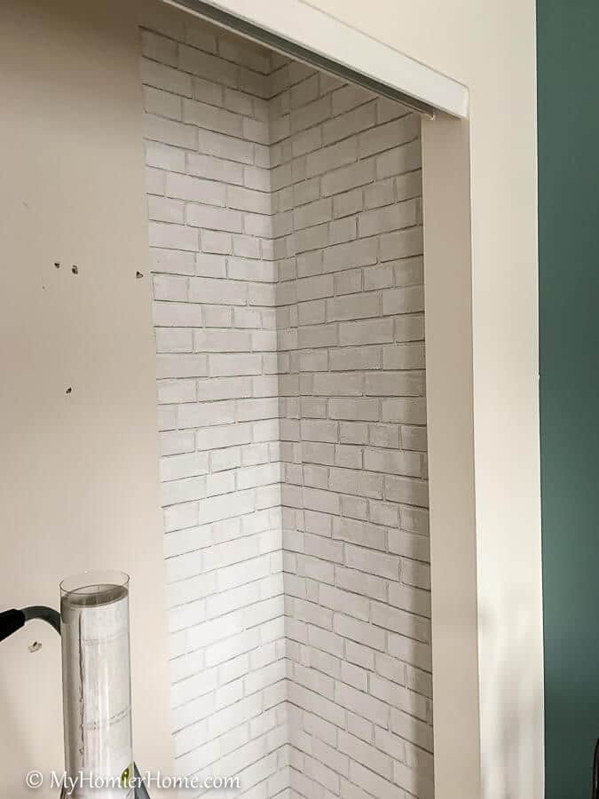 how to hang peel and stick wallpaper-2 Choose a starting point you are comfortable with.