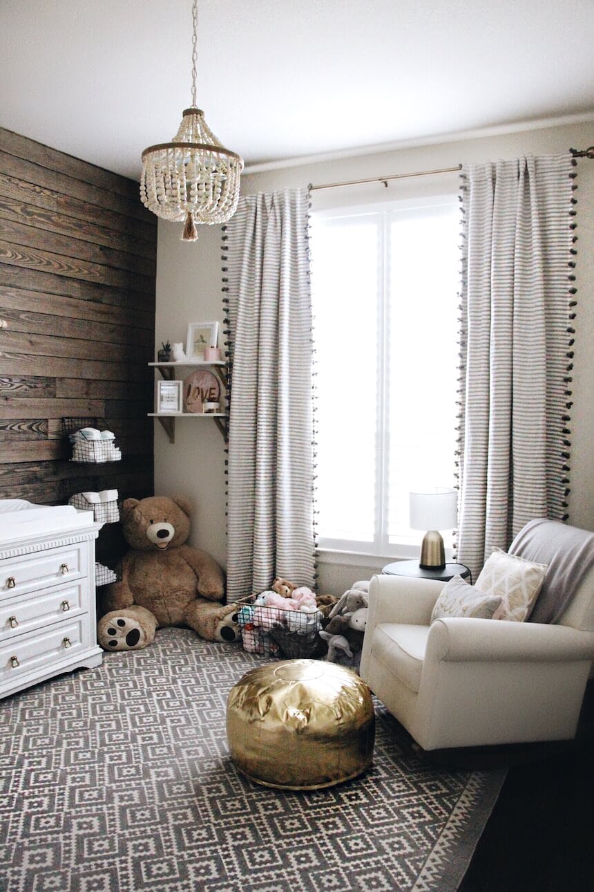 somewherelately.com - rustic, patterns nursery Check out this cool rustic nursery at somewherelately.com